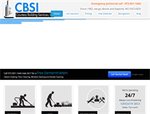 Tablet Screenshot of courtesybldgservices.com